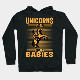 Horse Unicorn Funny Hoodie